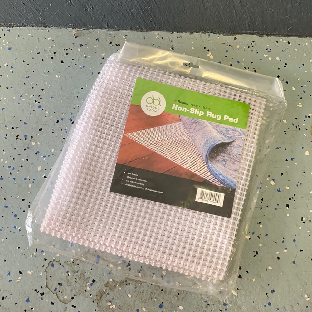 4 Foot Round Rug Pad